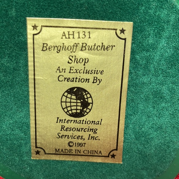 Liberty Falls Village Collection Berghoff Butcher Shop AH131 - Picture 7 of 10